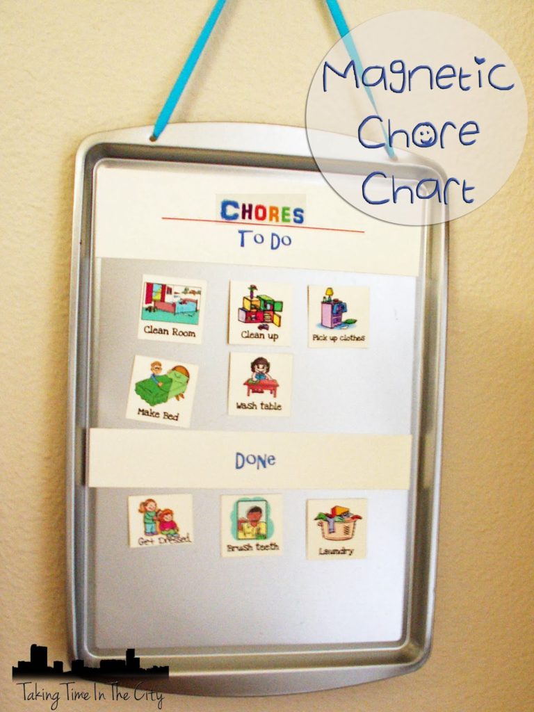 Magnetic Chore Chart