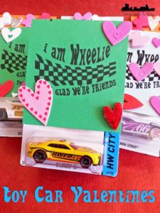 Fast and Easy Toy Car Valentine