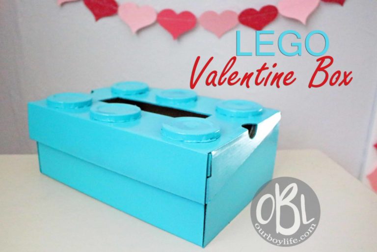 How to Make an Easy LEGO Valentine Box