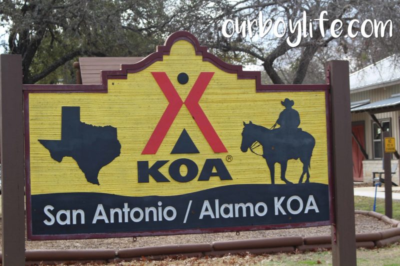 Alamo KOA in San Antonio, TX